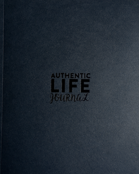Authentic Life Journal, Black, Ivory or Blue